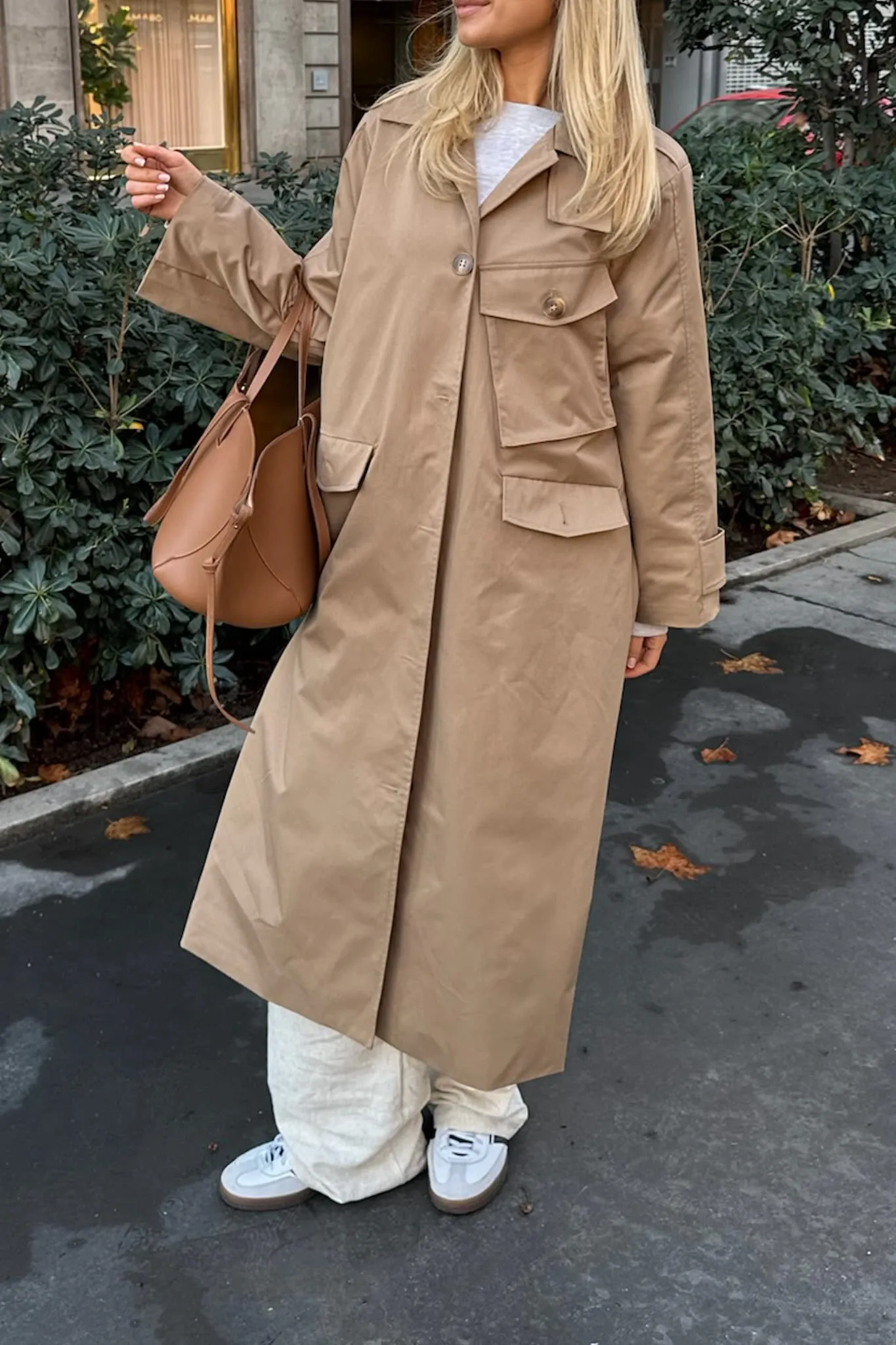 FrejaIC Trenchcoat - Brun