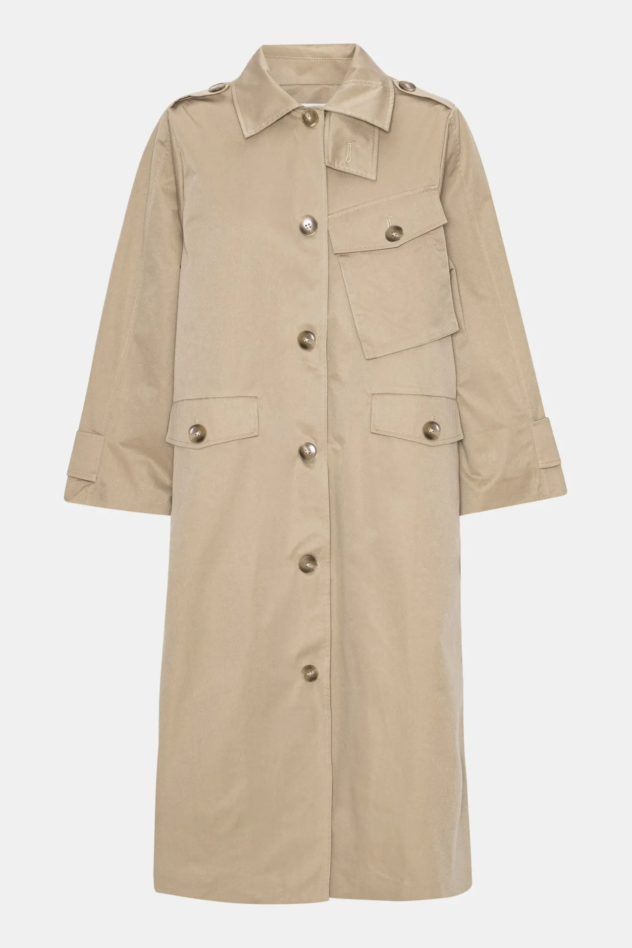 FrejaIC Trenchcoat - Brun