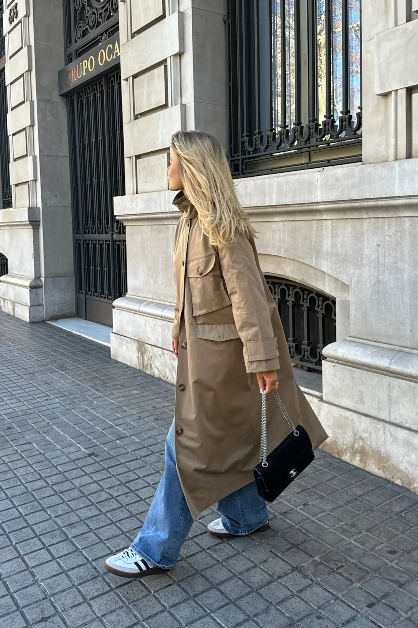 FrejaIC Trenchcoat - Brun
