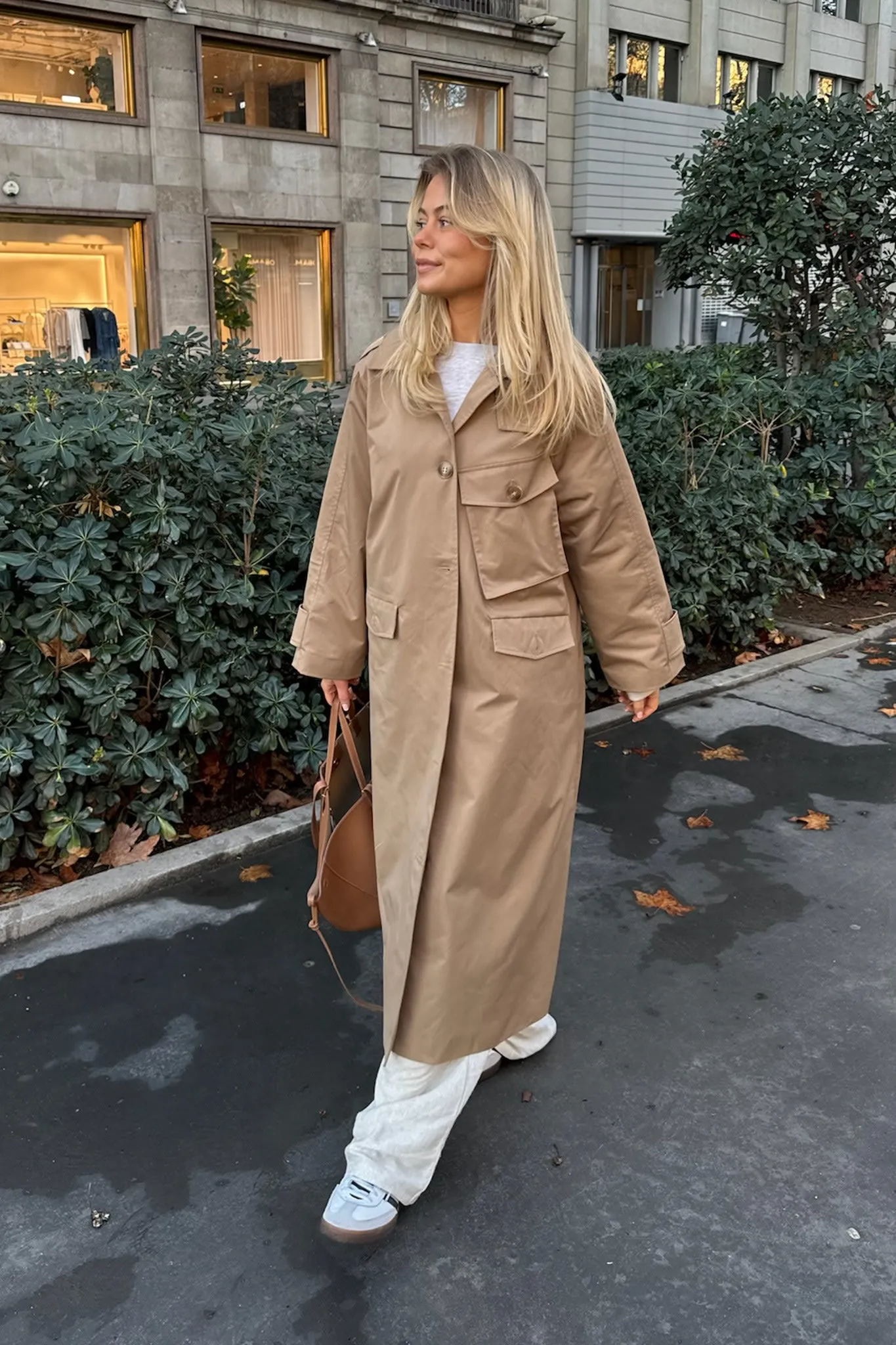 FrejaIC Trenchcoat - Brun