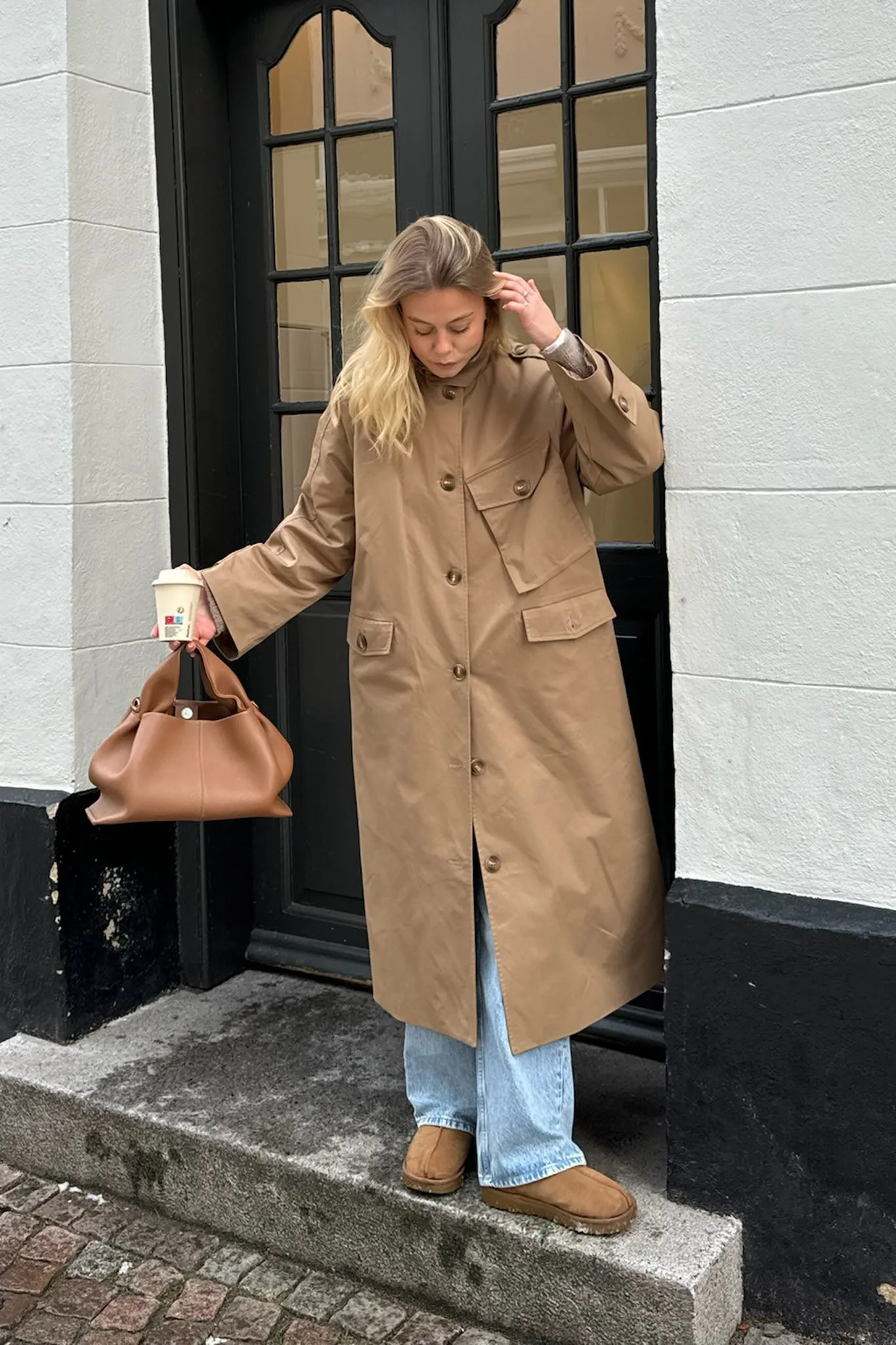 FrejaIC Trenchcoat - Brun