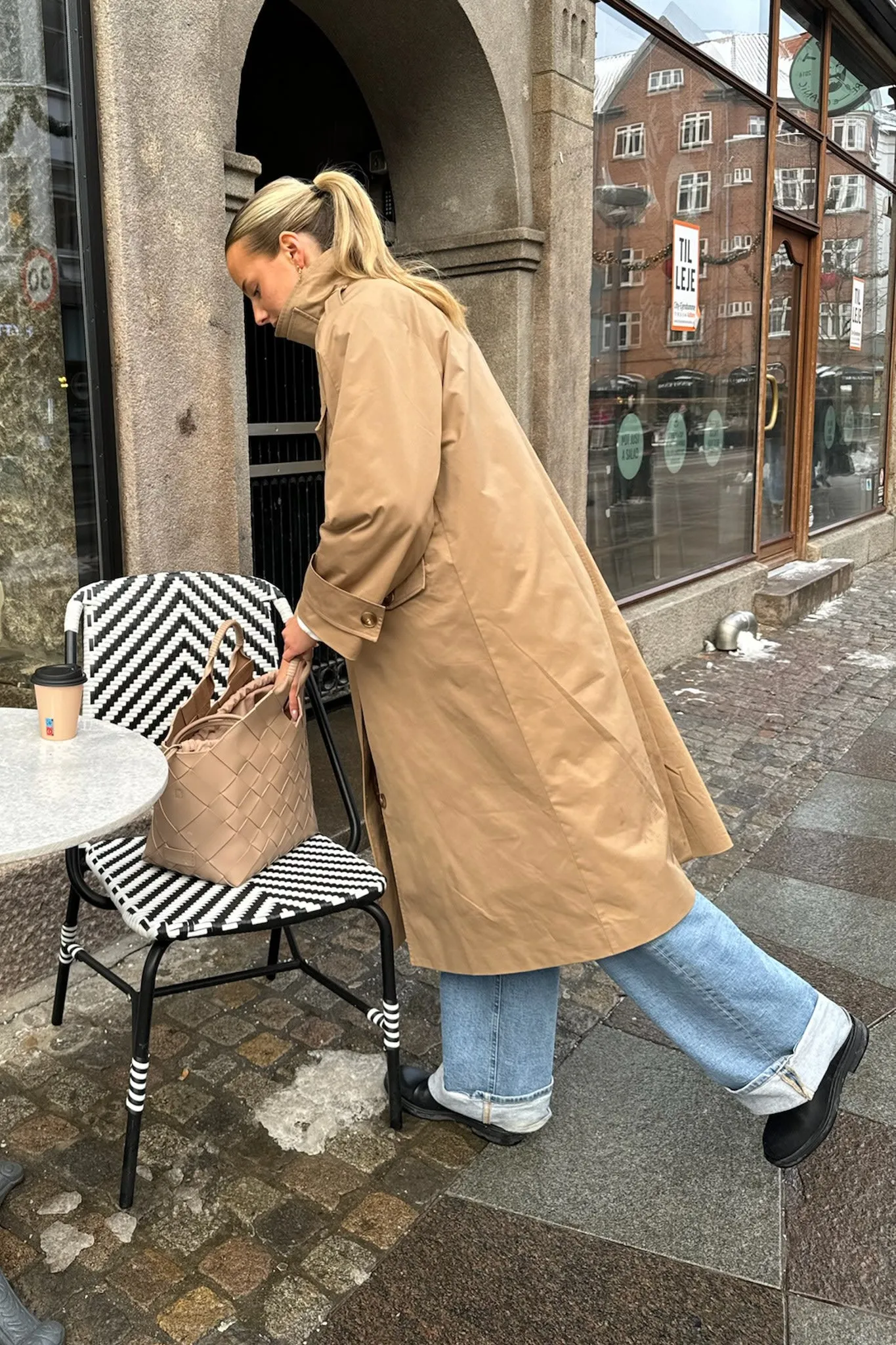 FrejaIC Trenchcoat - Brun