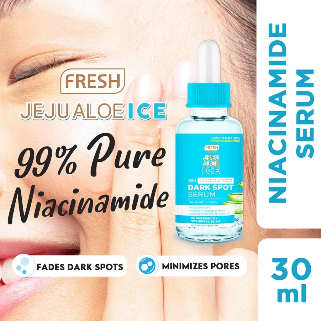 FRESH Skinlab Jeju Aloe Ice 3in1 Niacinamide Dark Spot Serum 30ml