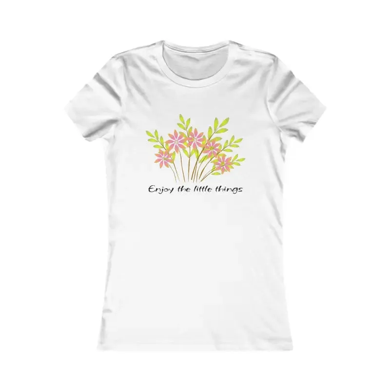 Fresh Womens Favorite Tee Floral Bunch Print