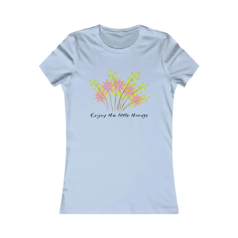 Fresh Womens Favorite Tee Floral Bunch Print
