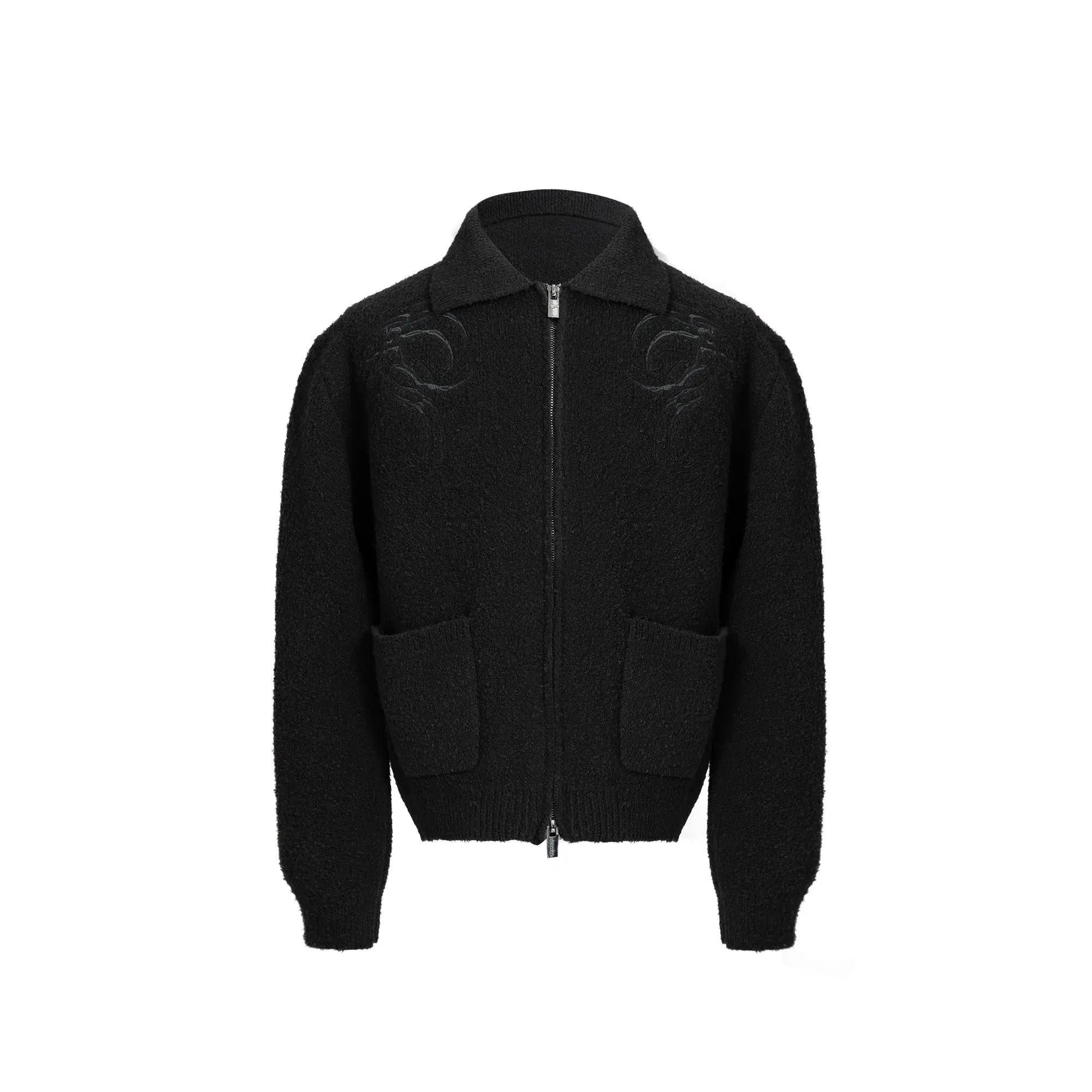 Front Zip Sweater with Pockets