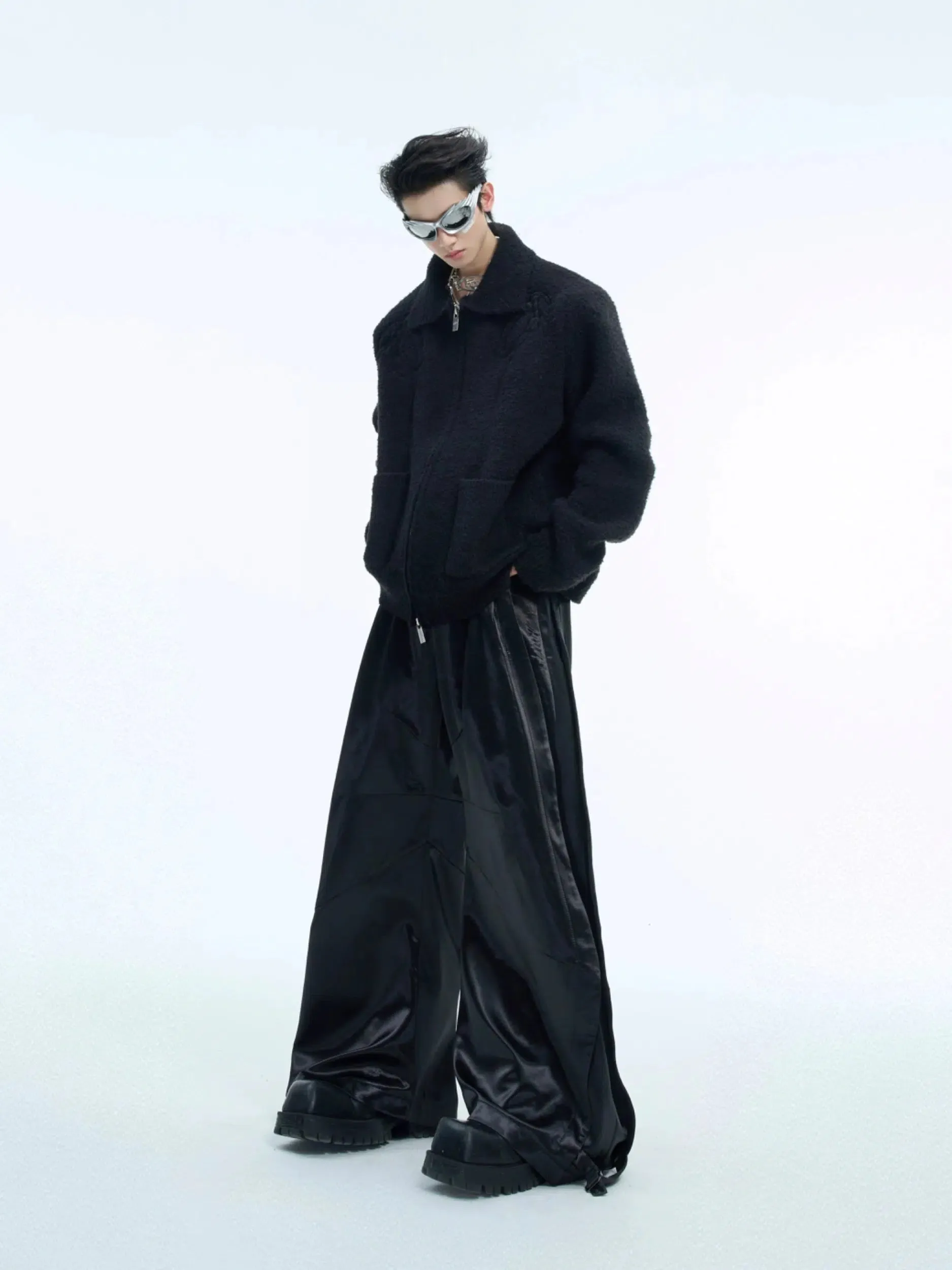 Front Zip Sweater with Pockets