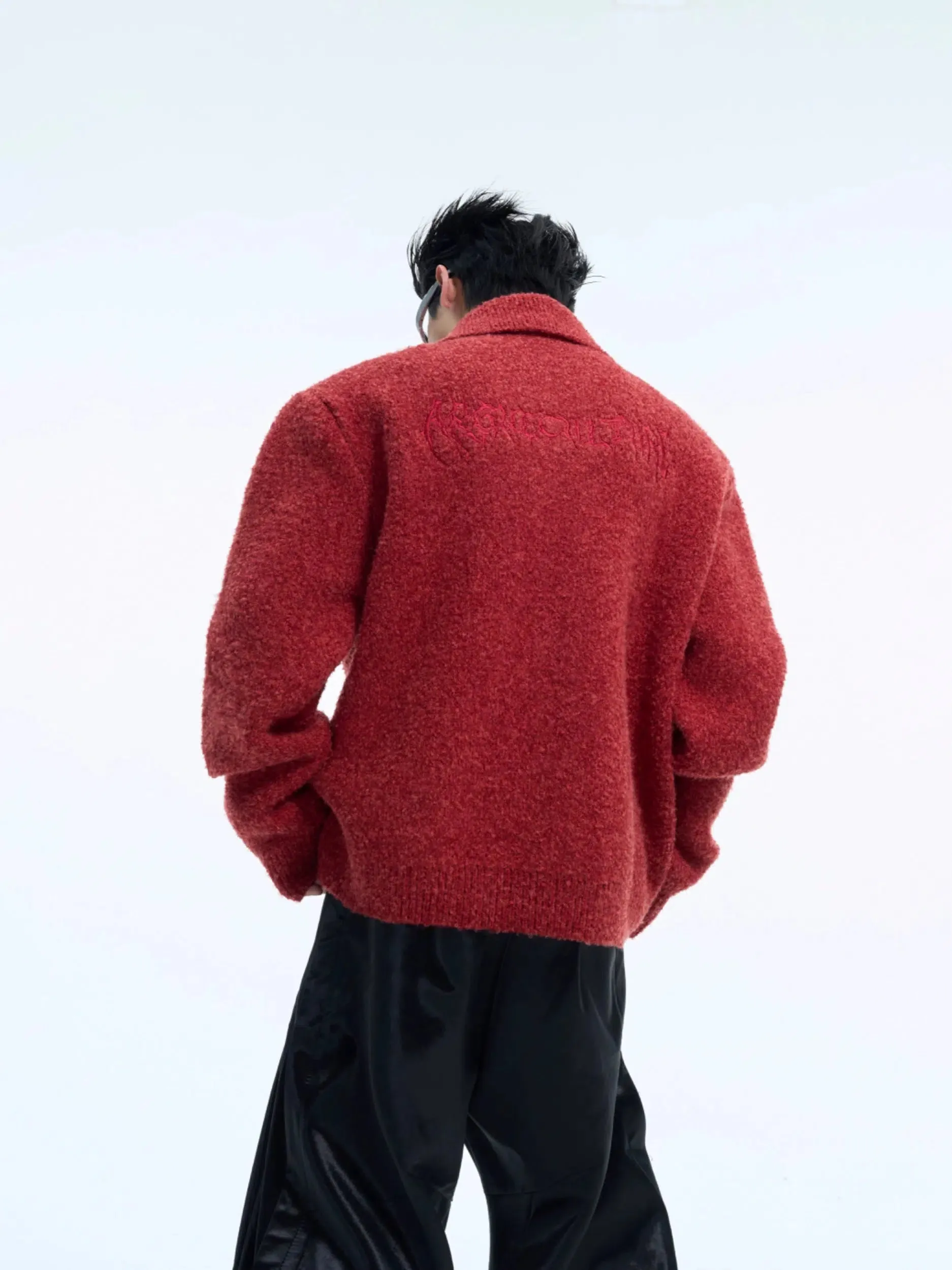 Front Zip Sweater with Pockets