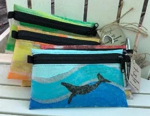 Fused Plastic Zipper Pouch