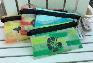 Fused Plastic Zipper Pouch