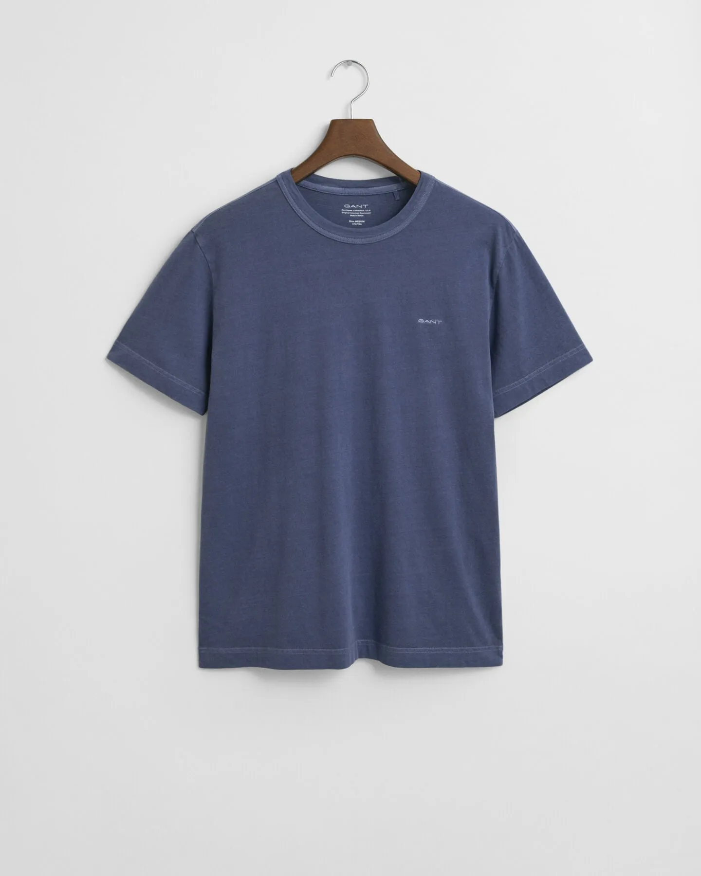 Gant Mens Sunfaded T-shirt - Fresh blue, dusty blue or green