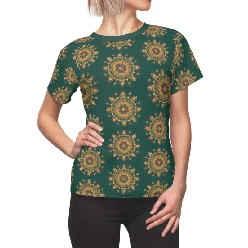 Geometrical Glow t Shirt with Timeless Comfort