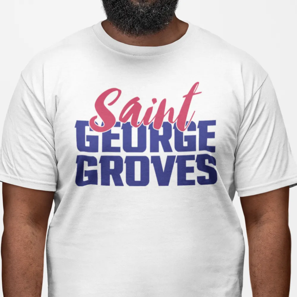 George Groves Saint TXT T-Shirt
