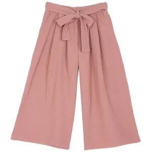 Girls Cropped Terre Trousers