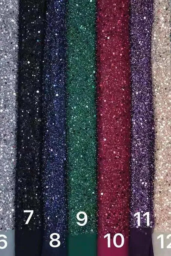 Glitter Off-the-Shoulder Slim Mermaid Prom Party GownsSleeveless Mermaid Evening Gowns