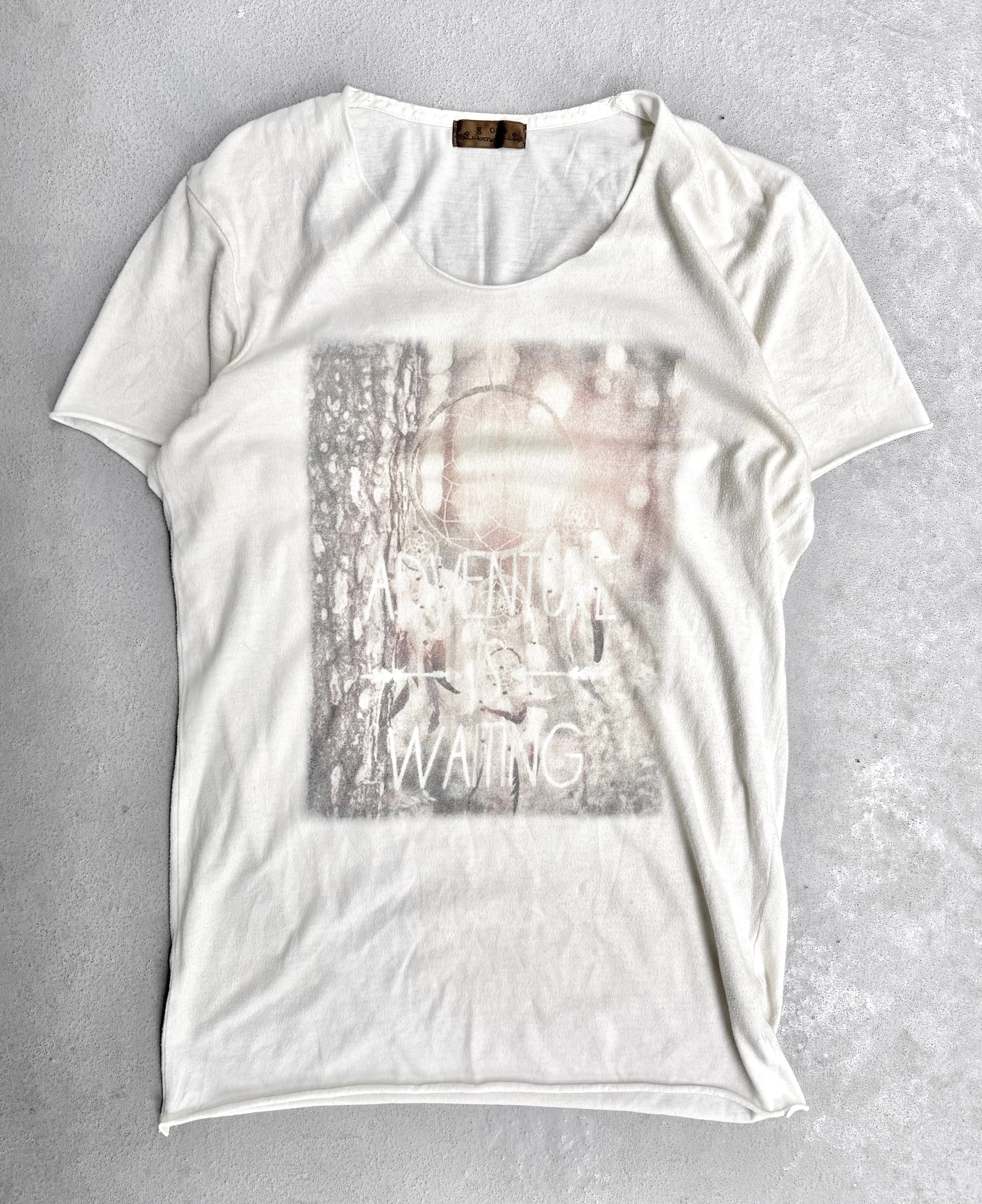 G.O.A Early 00s ‘Dreamcatcher’ Raw Cut T-shirt