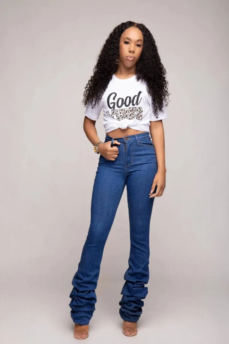 Good Vibes Animal Print Shirt