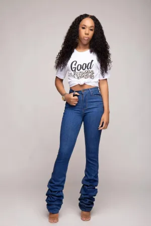 Good Vibes Animal Print Shirt