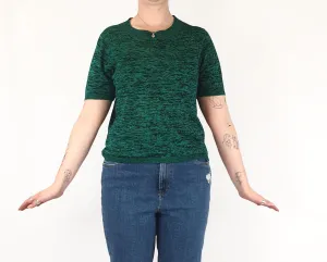 Gorman green textured fine knit top size 12