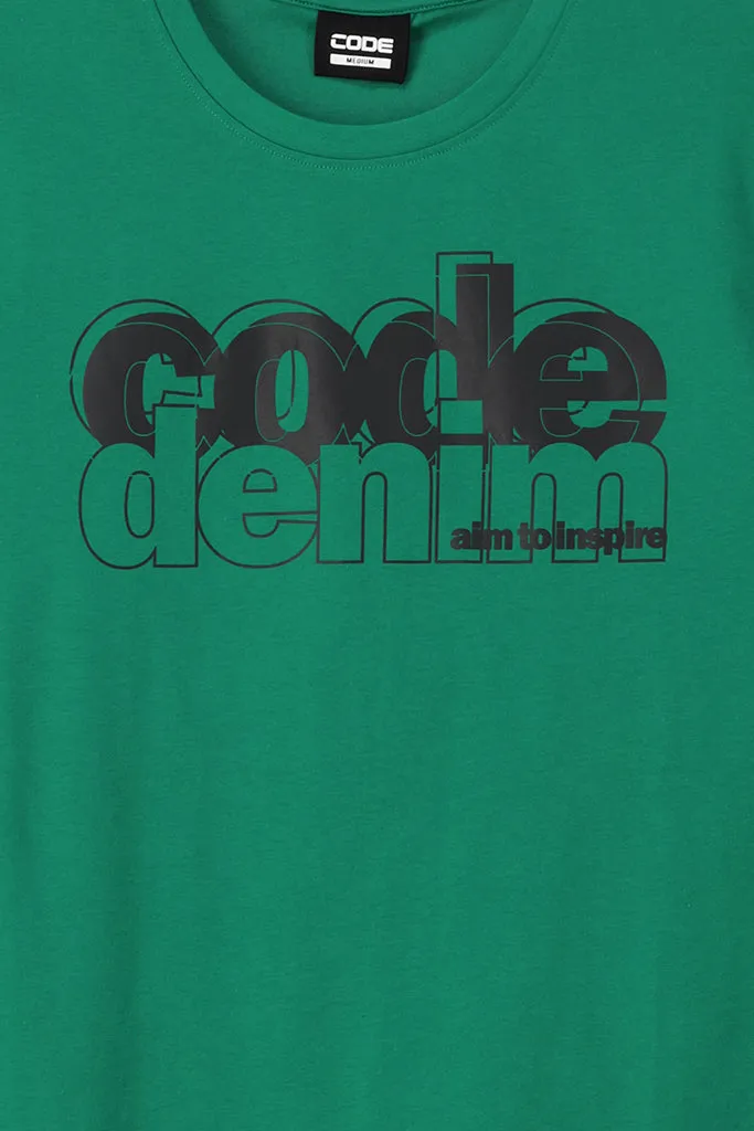 Graphic T-Shirt _ 152361 _ Meadow Green