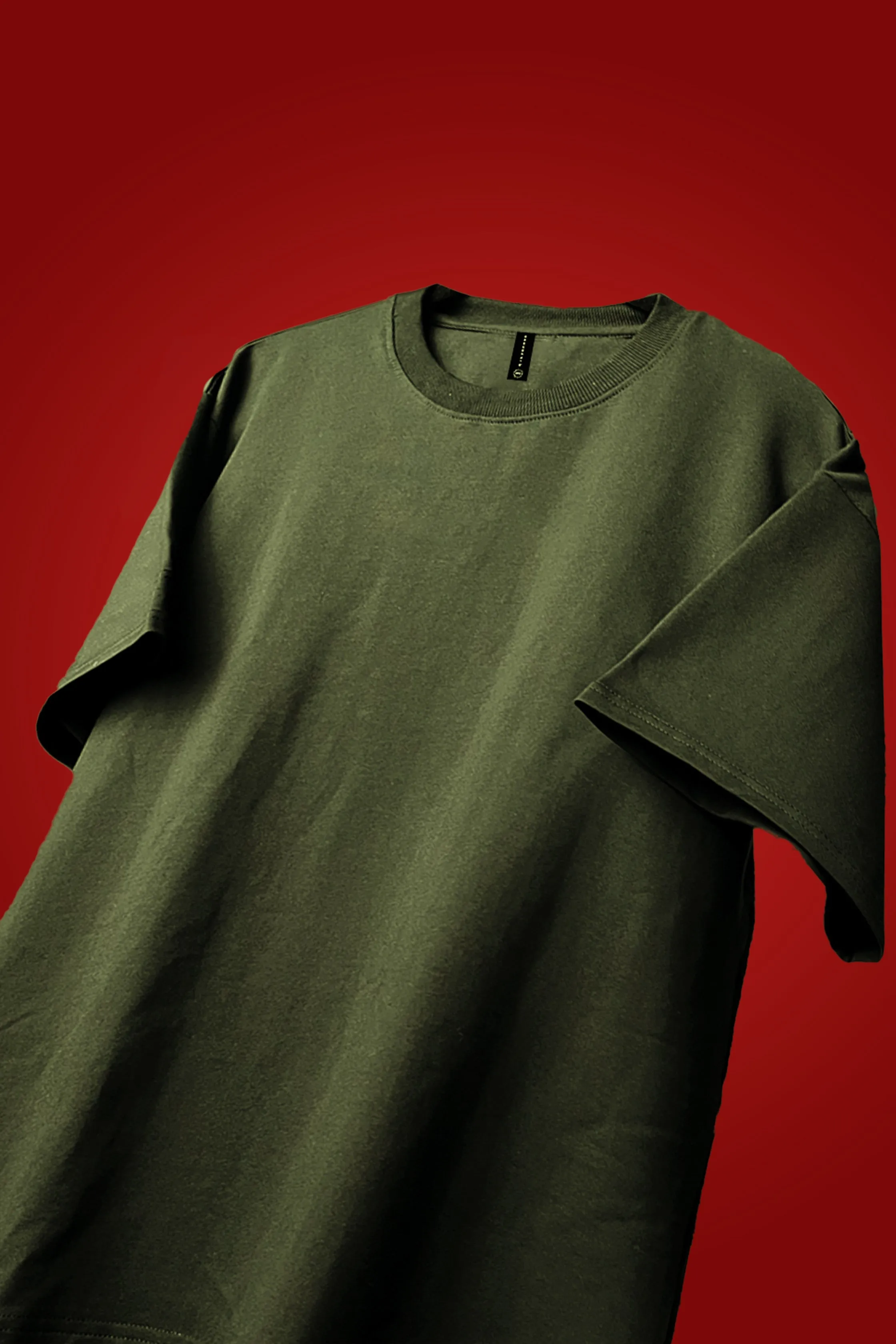 GREEN OVERSIZED T-SHIRT