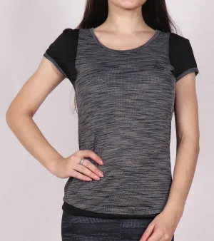 Grey Black Racerback T-Shirt