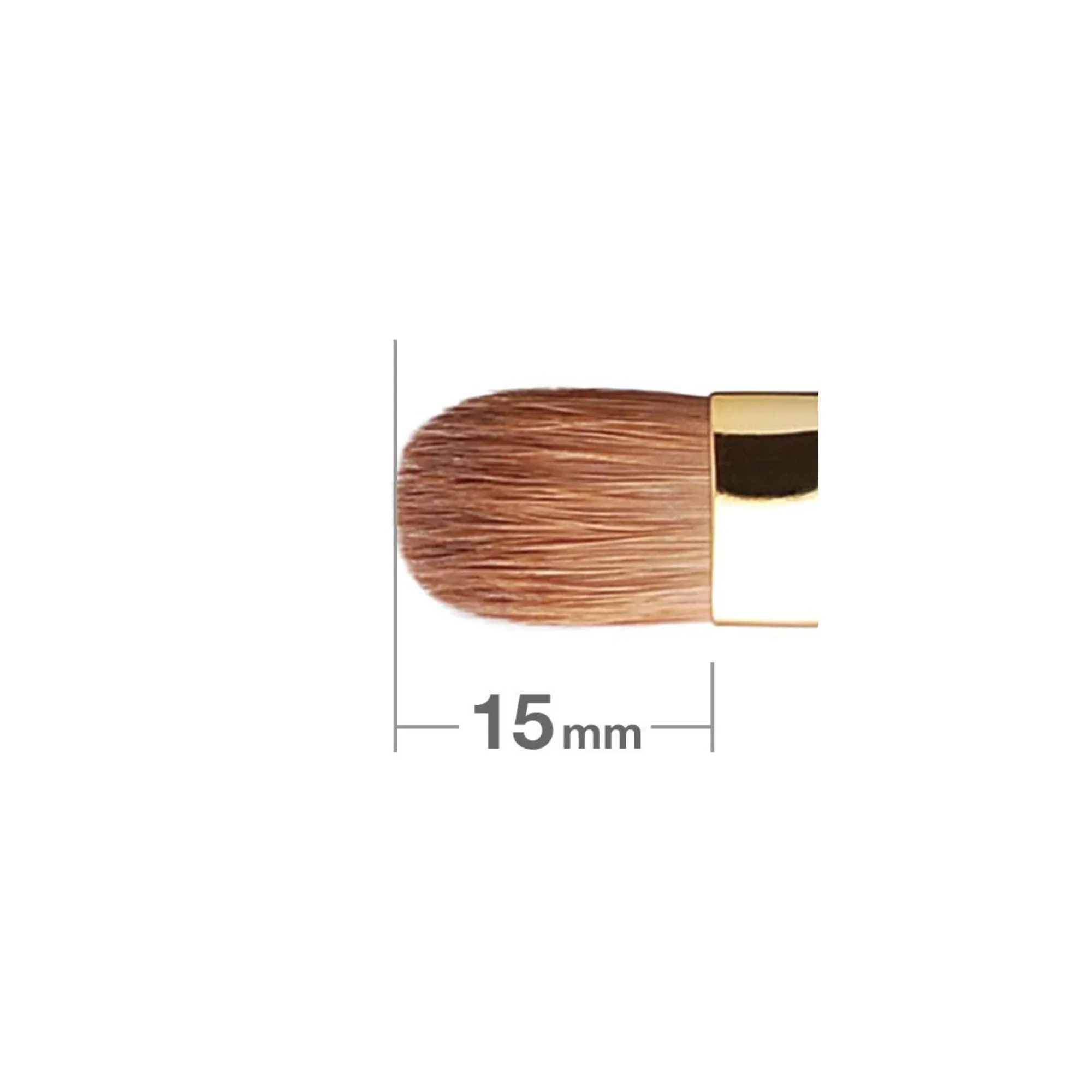 Hakuhodo S123 Eyeshadow Brush Round & Flat, S100 Vermillion Series