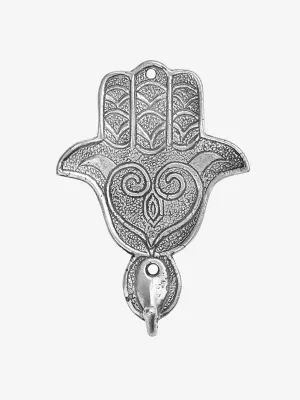 Hamsa Hook - Silver