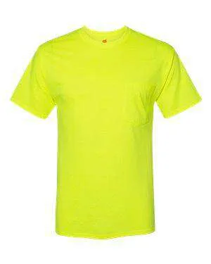 Hanes Men's Fresh IQ Workwear Pocket T-Shirt - W110