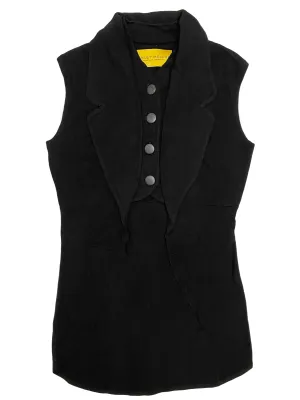Hanley Mellon Women's Sleeveless Vest Medium Black