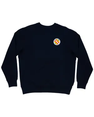 Haven Surf - Checker Province Sweat - Nautical Navy