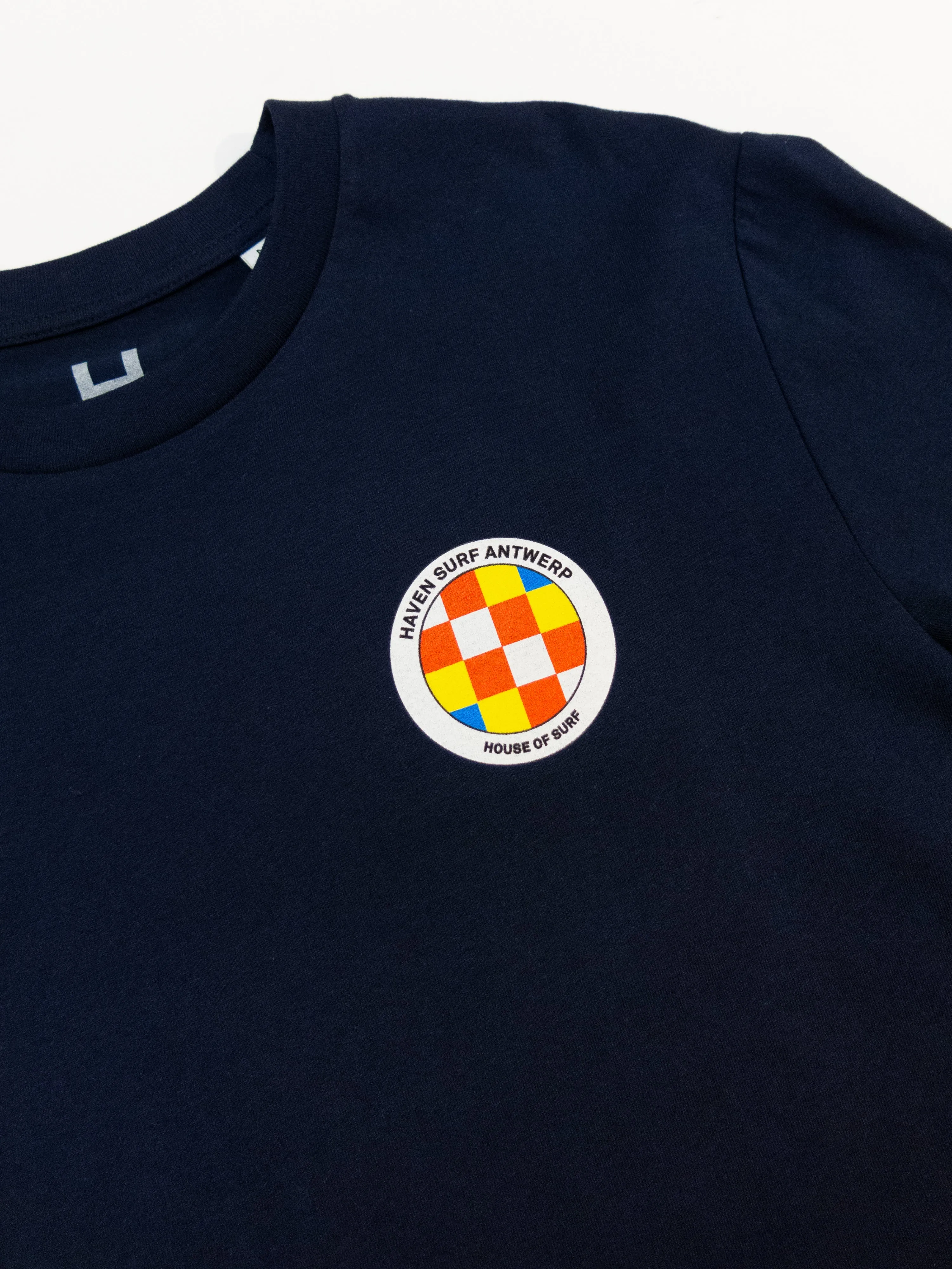Haven Surf - Checker Province Sweat - Nautical Navy