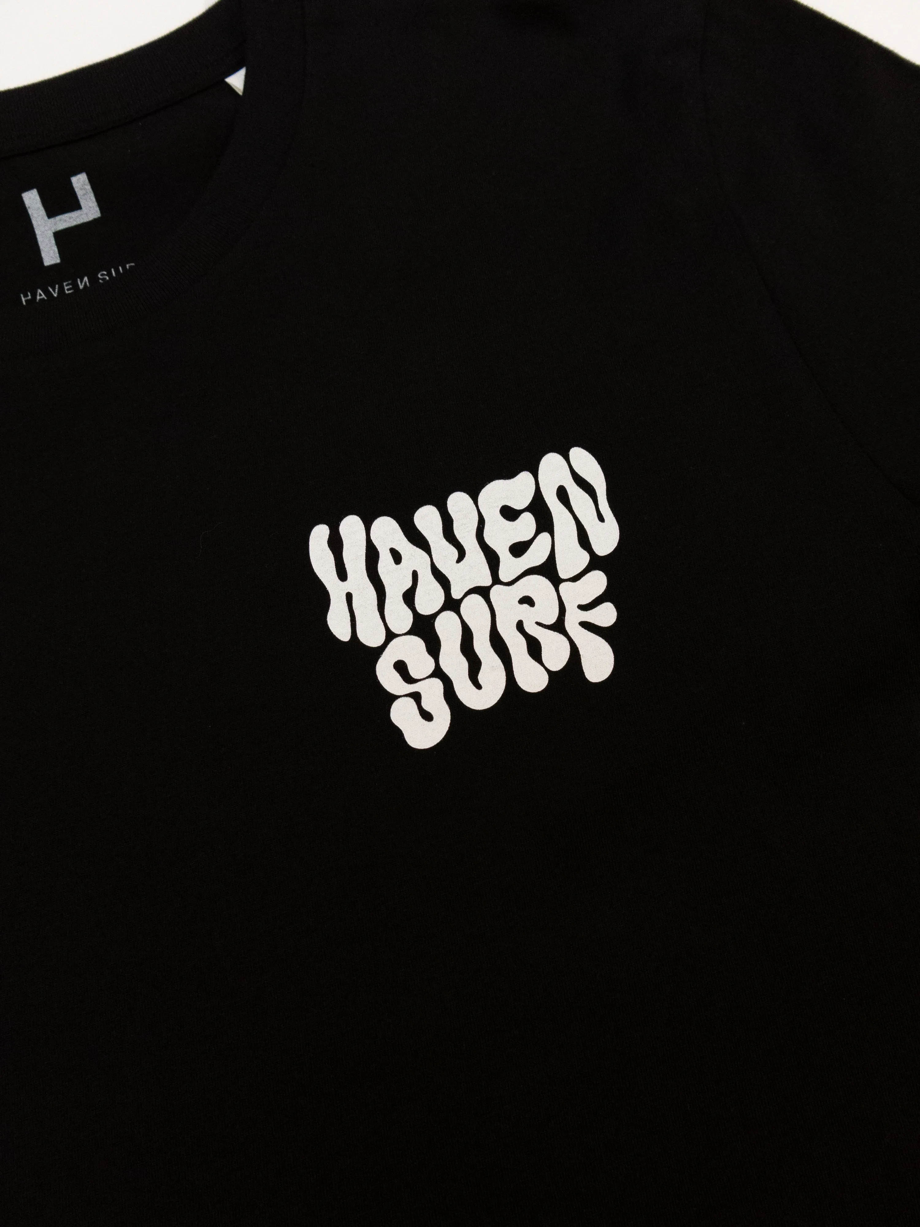 Haven Surf - Rough Sea Tee - Black