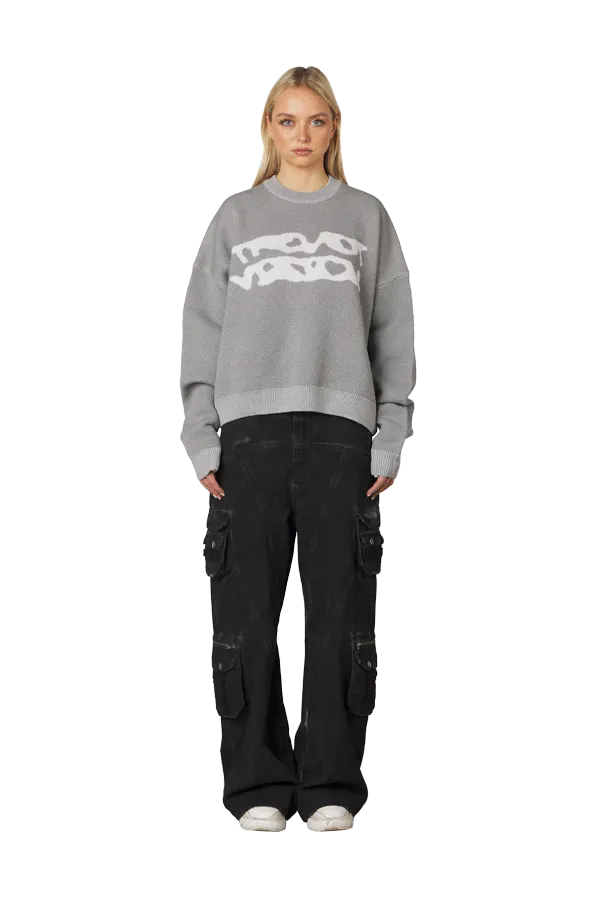 Heat Reactive Logo Knit