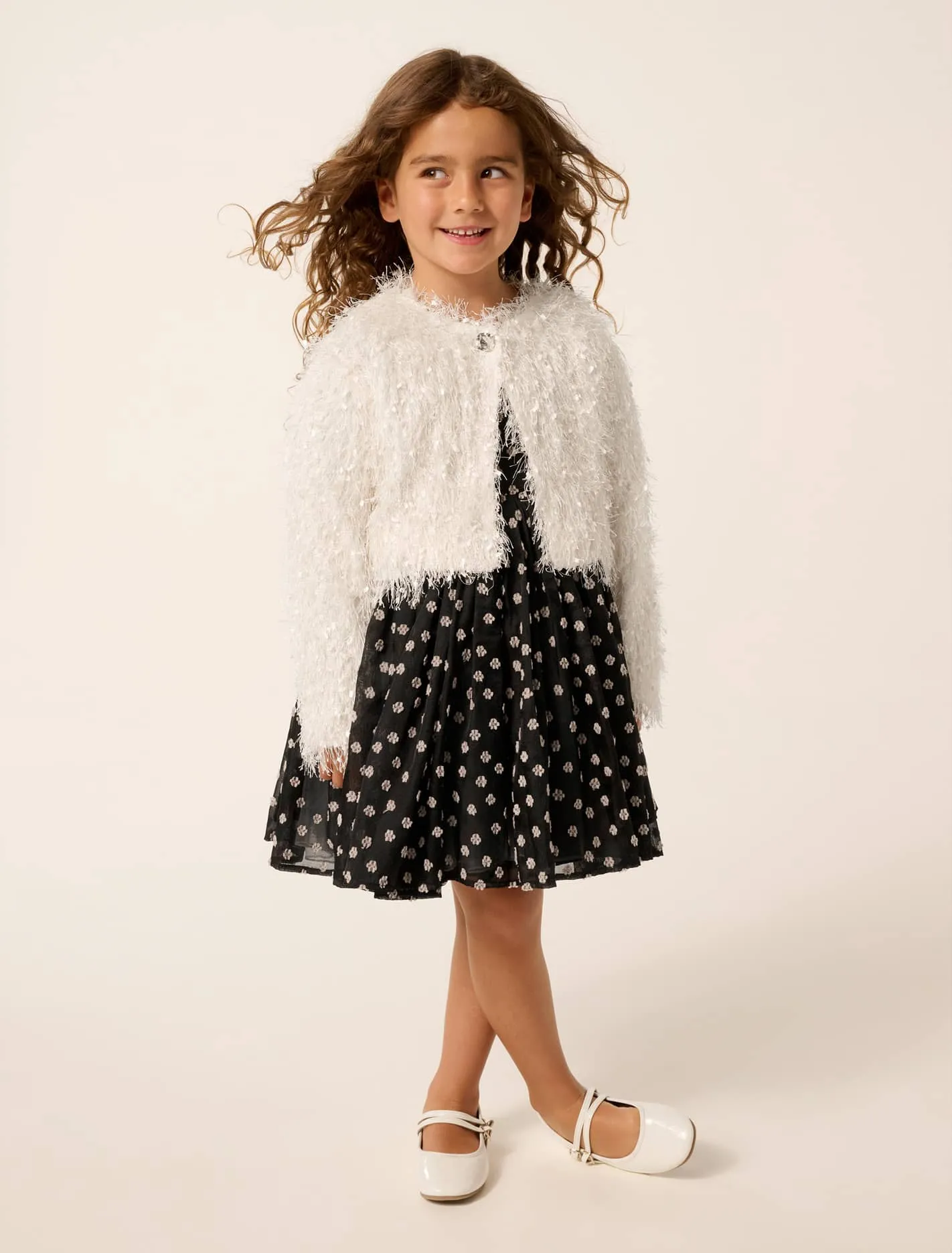 Heidi Girls Fringe Cropped Jacket