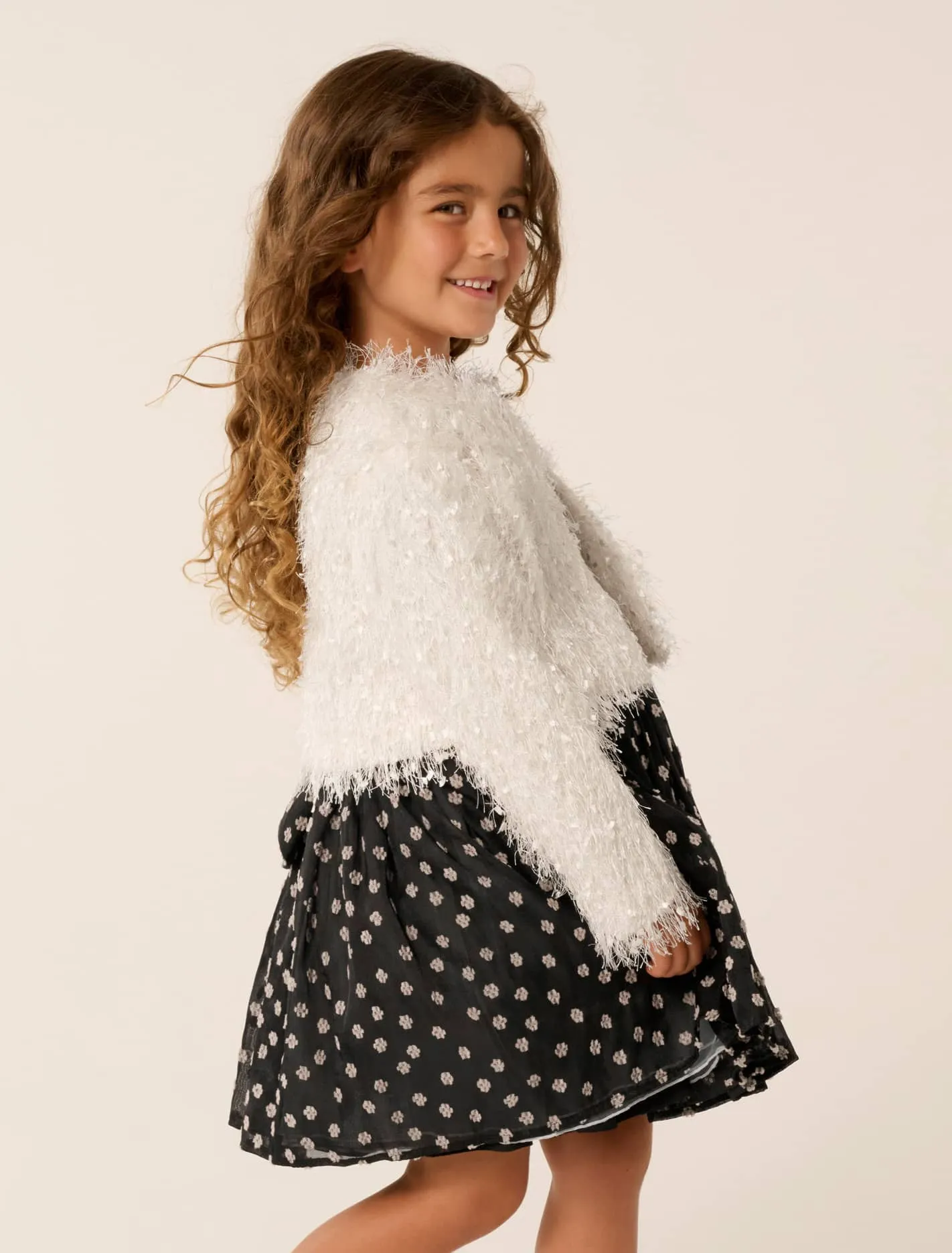 Heidi Girls Fringe Cropped Jacket