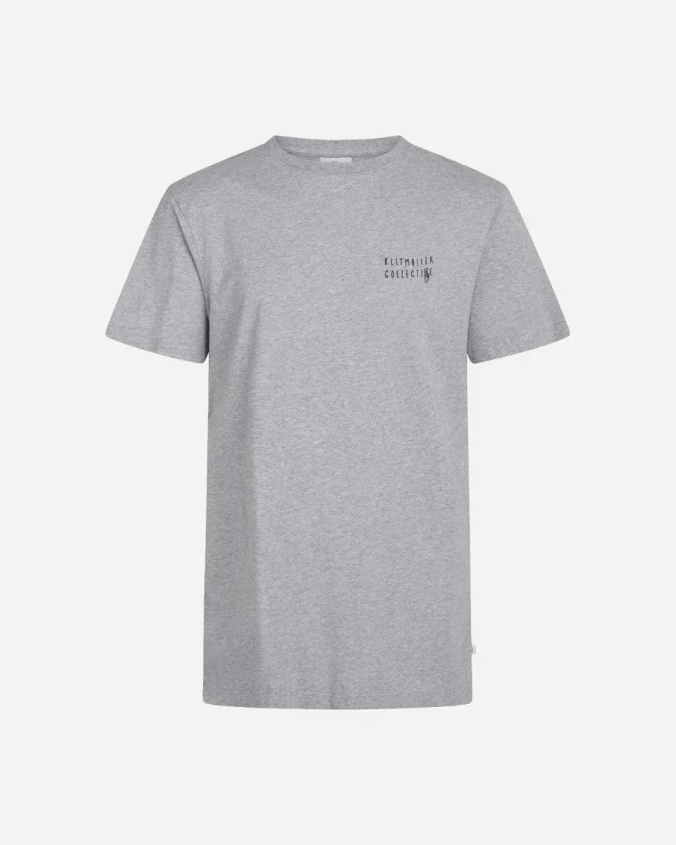Hjalte Tee - Grey Melange