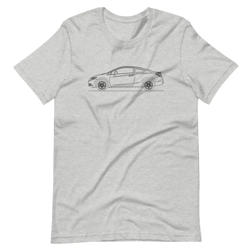 Honda Civic Si Coupe Outline T-shirt