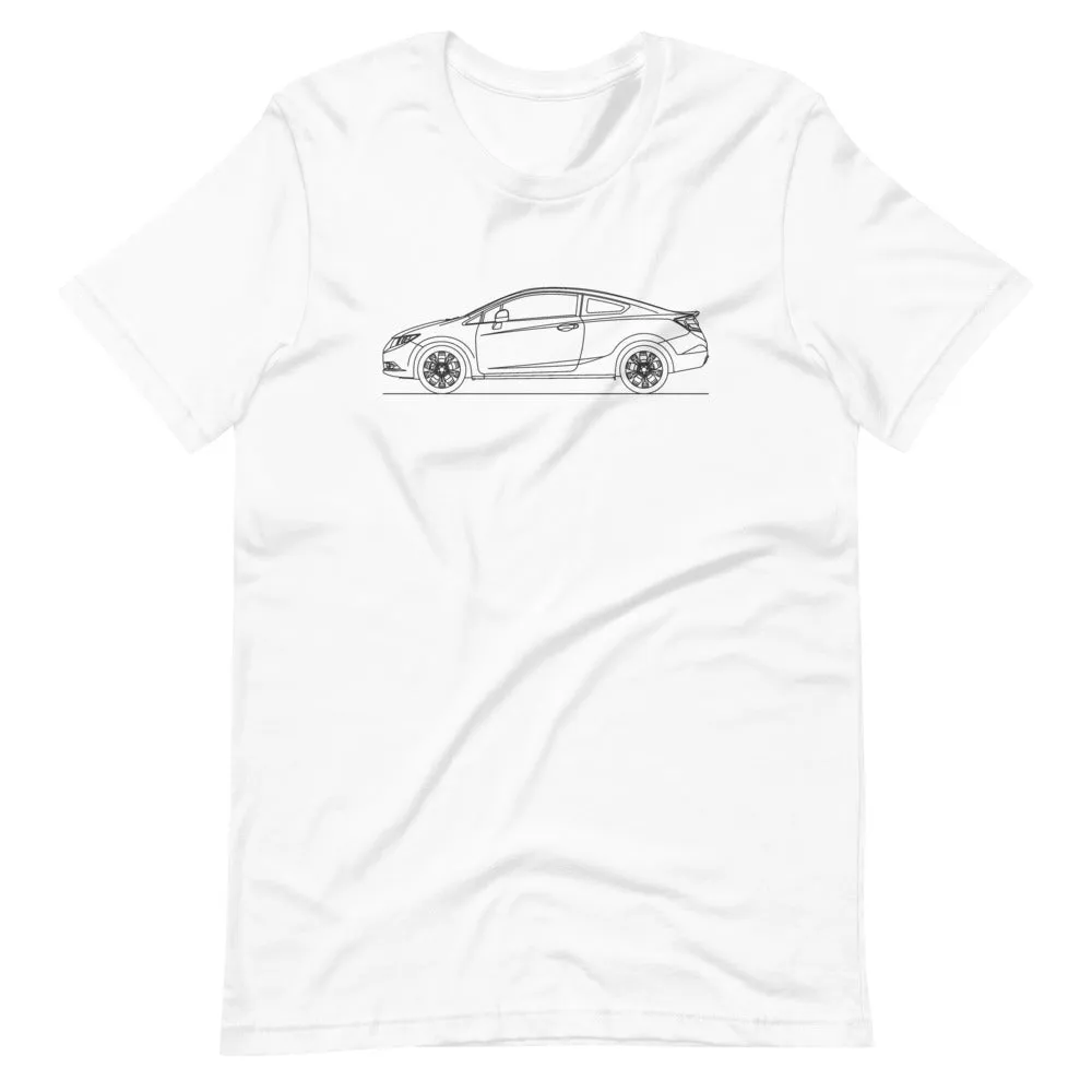 Honda Civic Si Coupe Outline T-shirt
