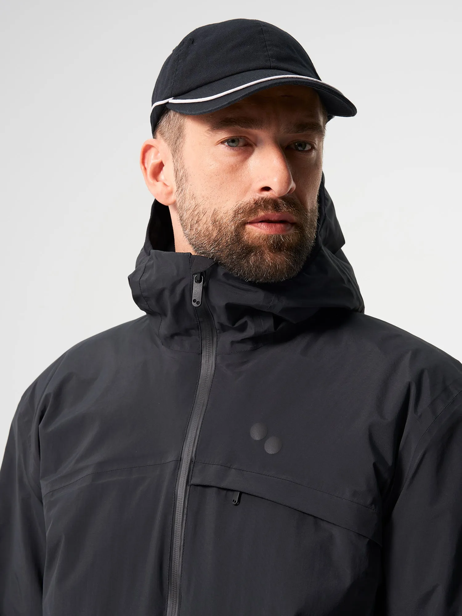 Hoodie Jacket - Peat Black (Male)