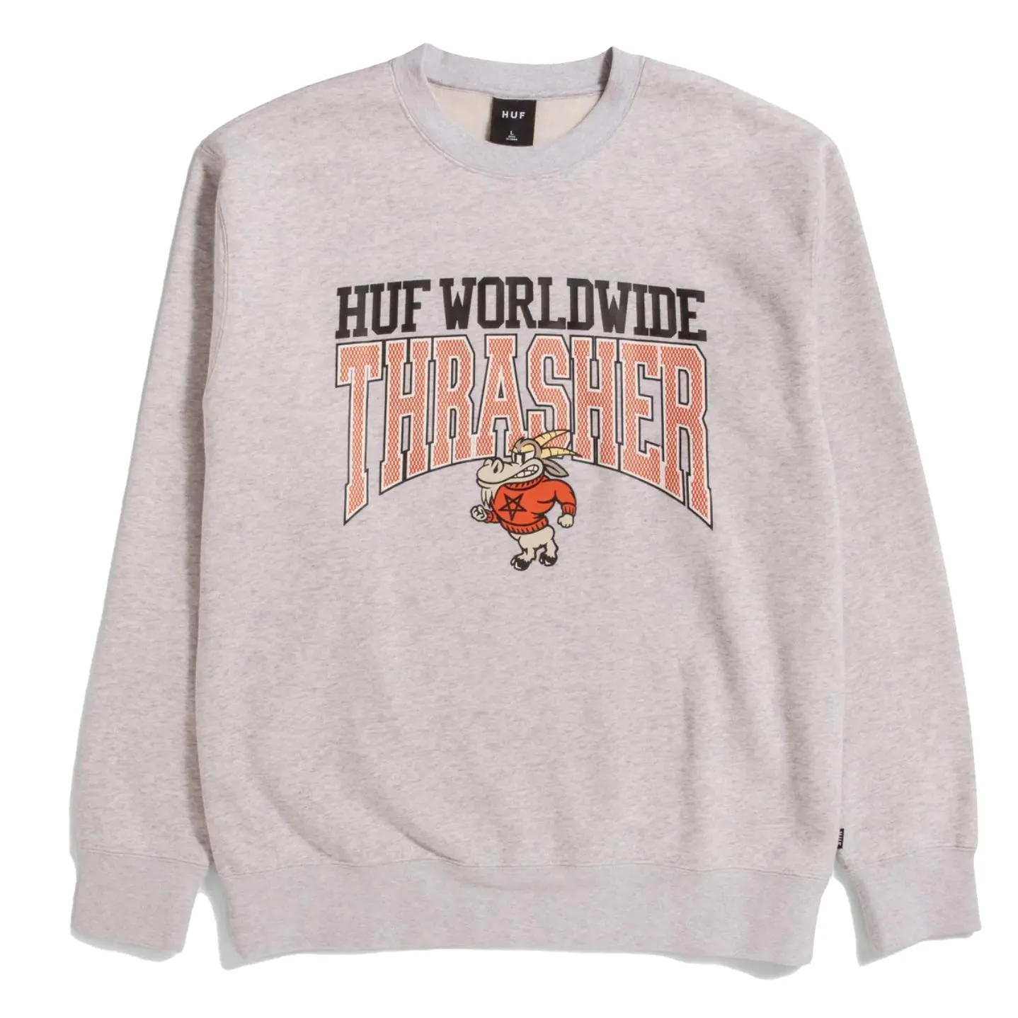 HUF X THRASHER - CANDLESTICK CREWNECK