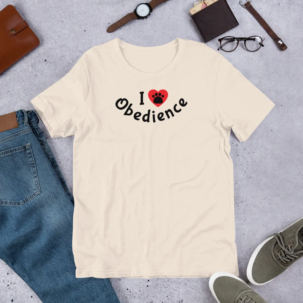 I Heart Obedience T-Shirts - Light