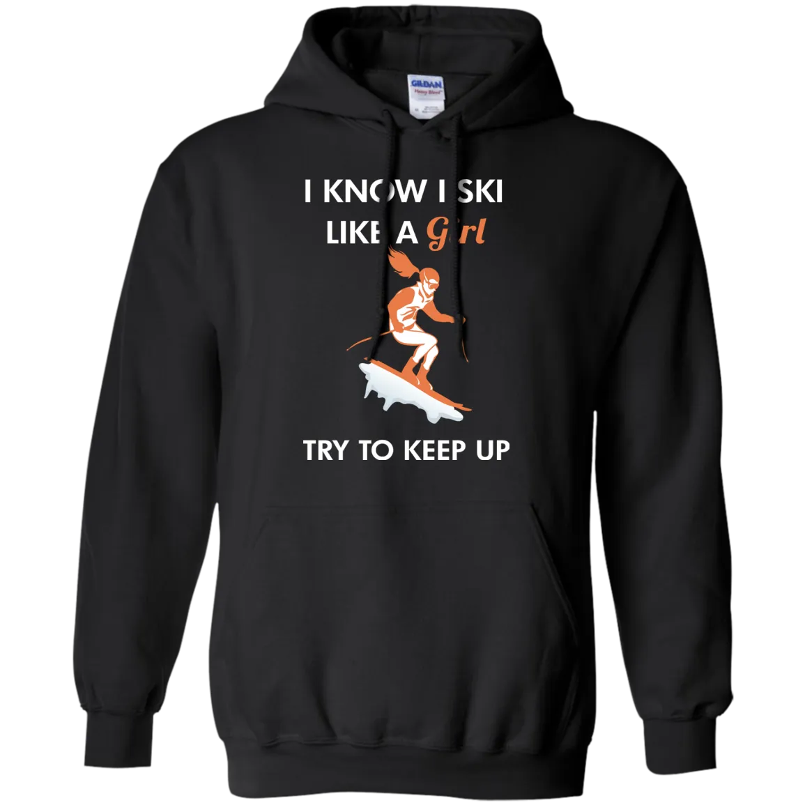 I Know I Ski Like A Girl Shirt, Hoodie, Tank