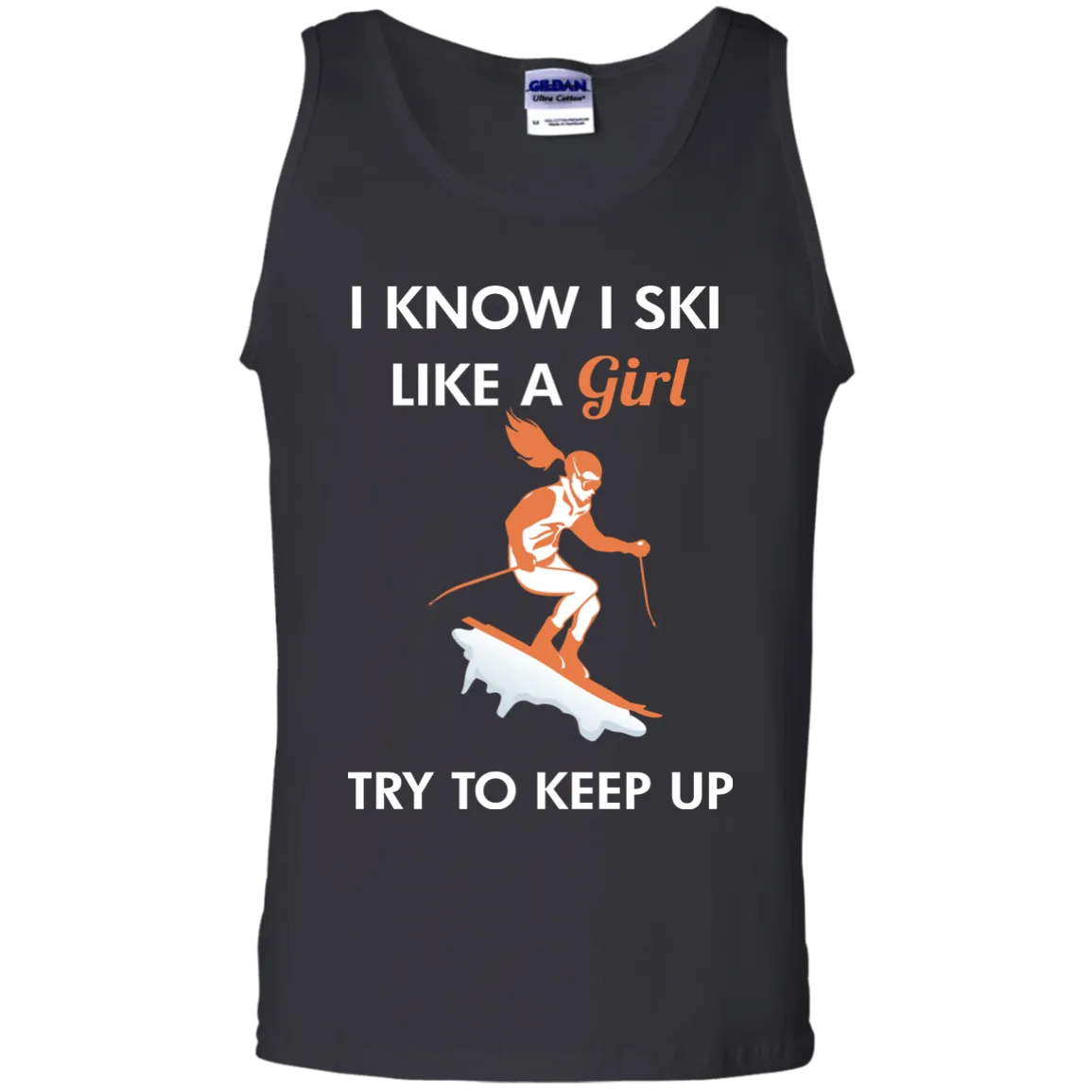 I Know I Ski Like A Girl Shirt, Hoodie, Tank