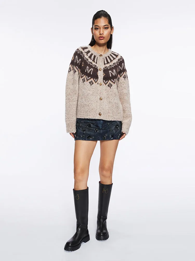 Jacquard Cardigan