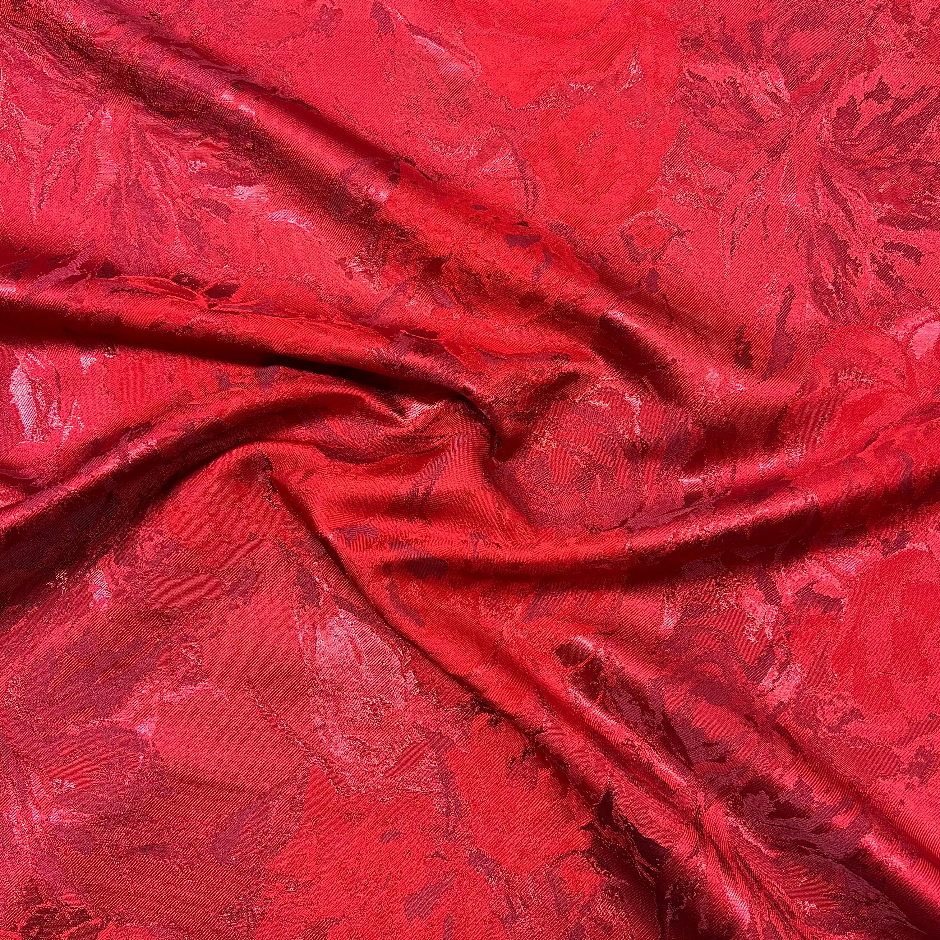 Jacquard - Crimson
