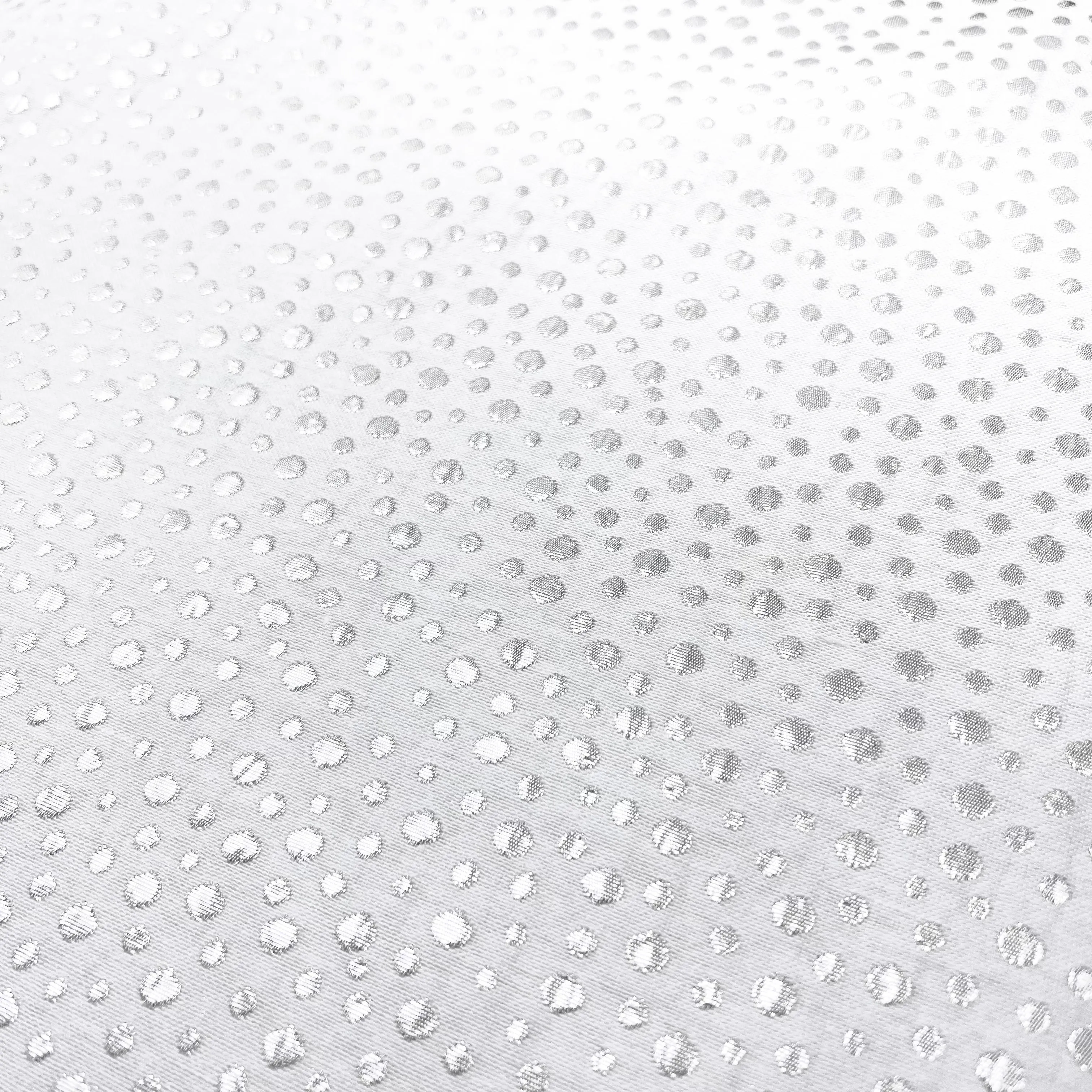 Jacquard - Ivory & Silver