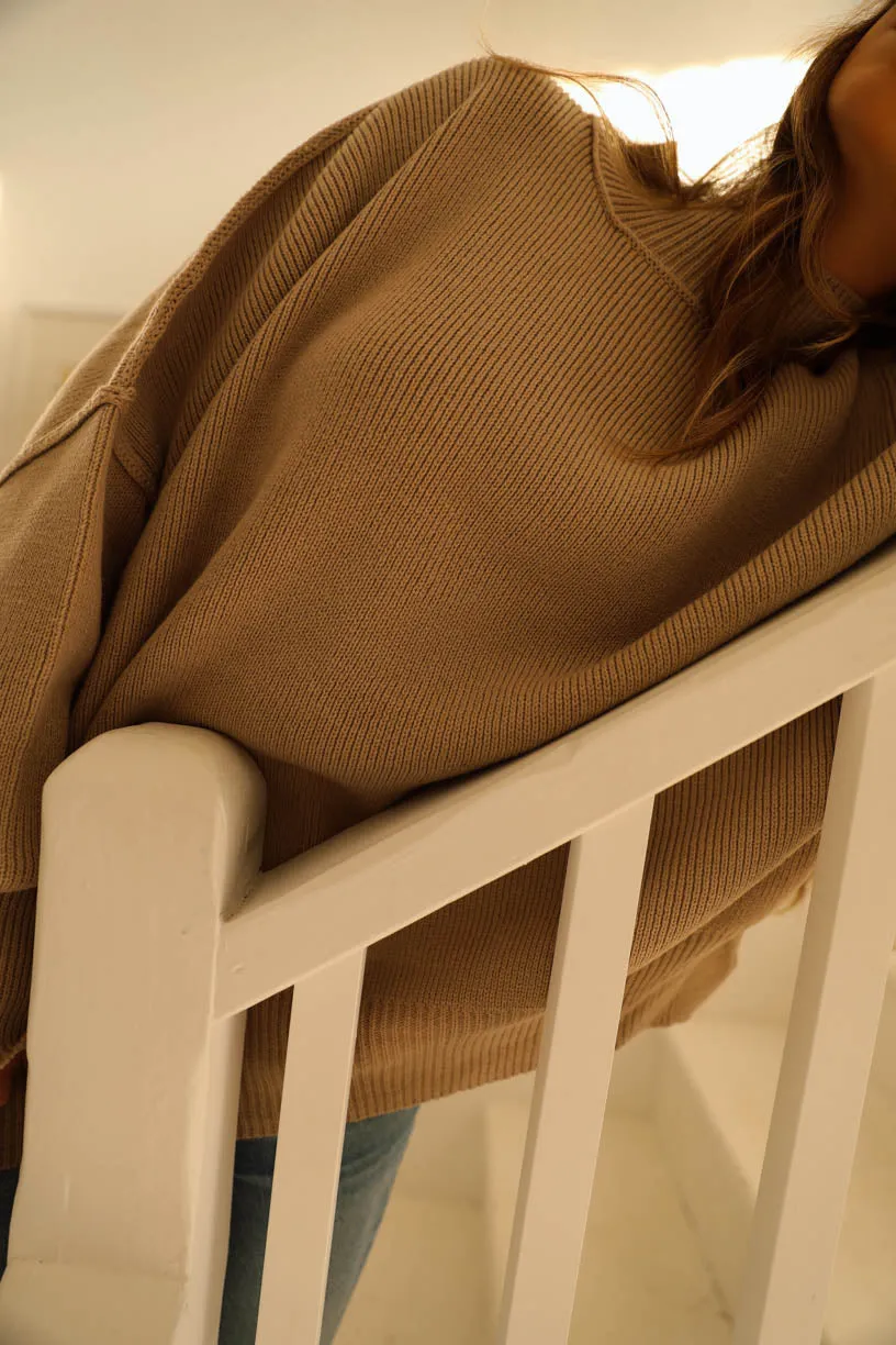 Jordan Sweater Long In Beige