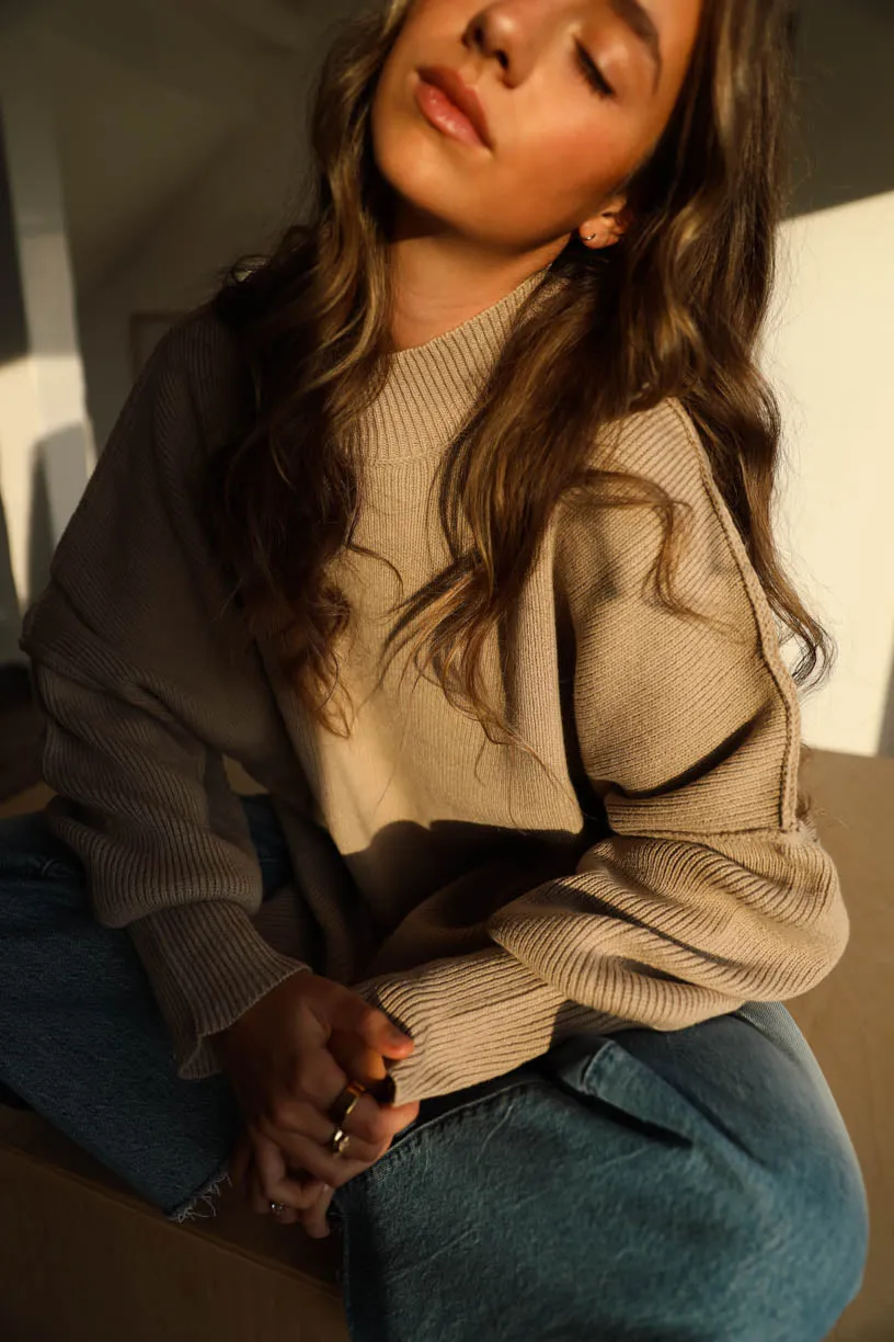 Jordan Sweater Long In Beige