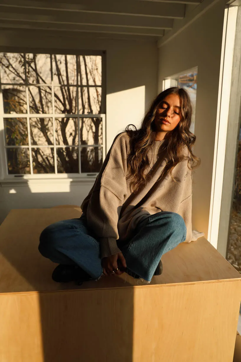 Jordan Sweater Long In Beige